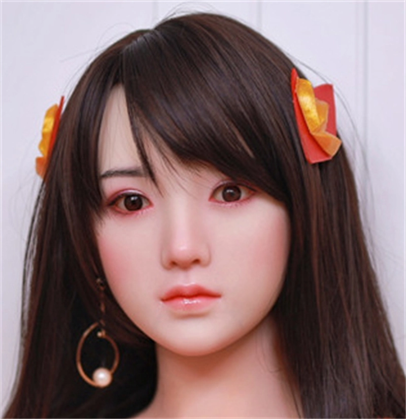 JYDOLL Real Silicone Sex Doll Head