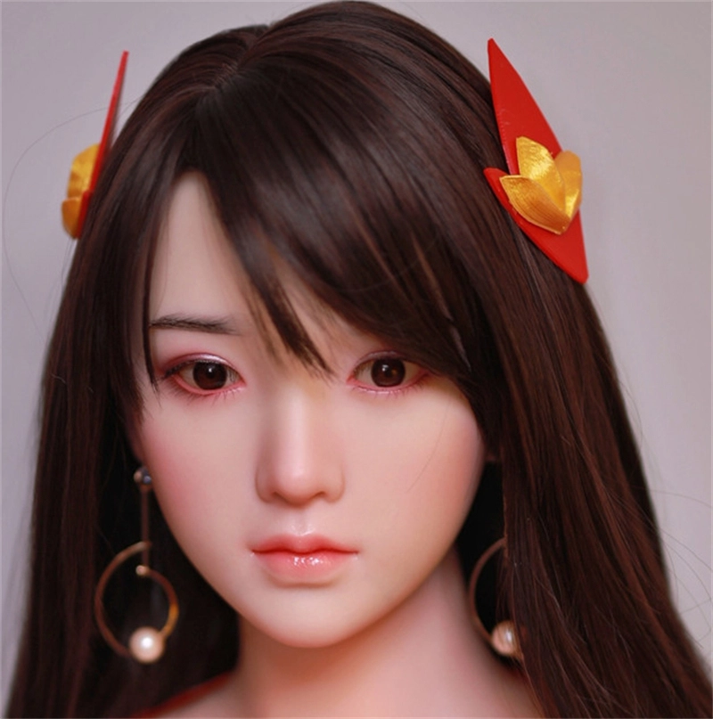 JYDOLL Real Silicone Sex Doll Head