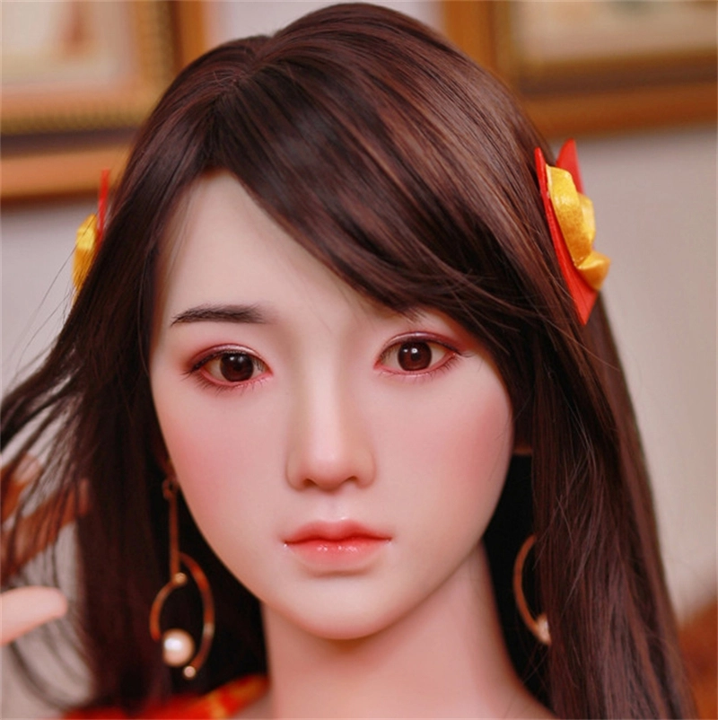 JYDOLL Real Silicone Sex Doll Head