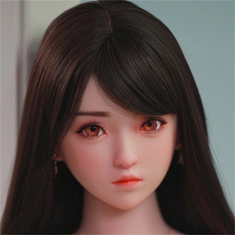 JYDOLL Real Silicone Sex Doll Head