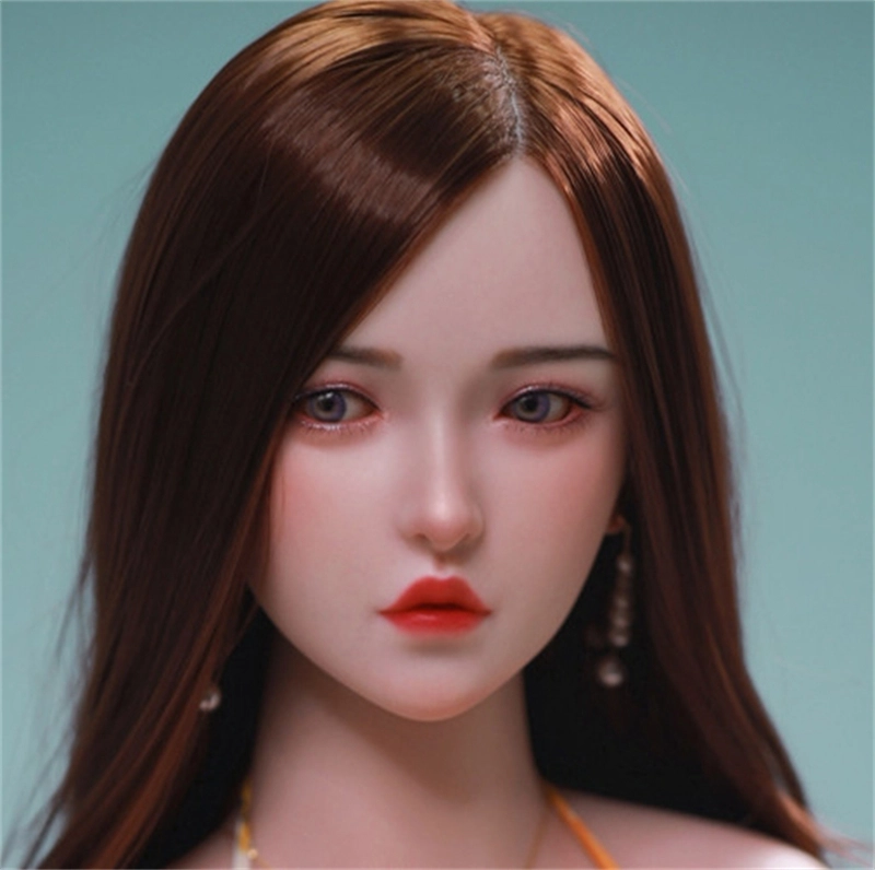 JYDOLL Real Silicone Oral Sex Doll Head