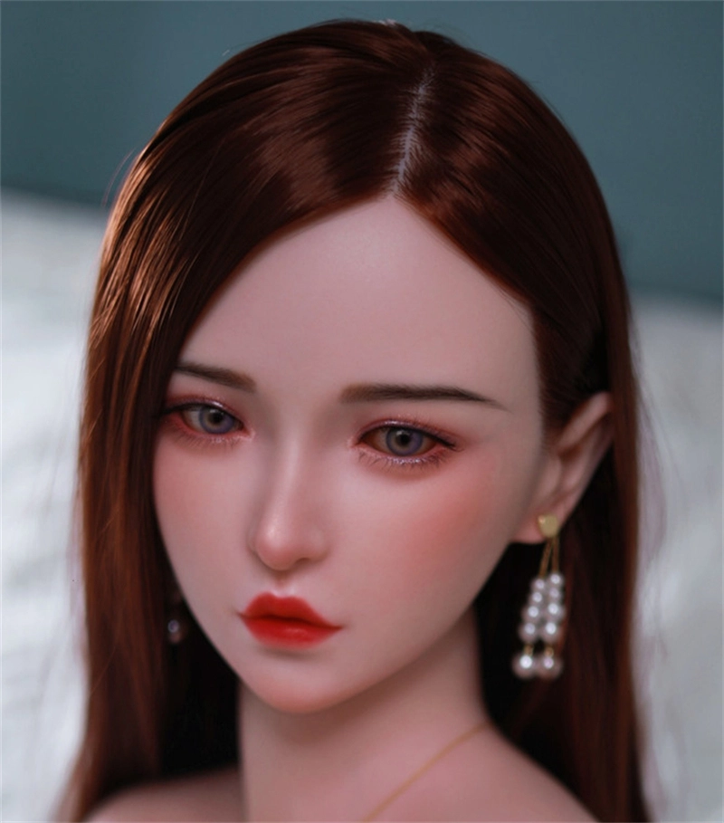 JYDOLL Real Silicone Oral Sex Doll Head