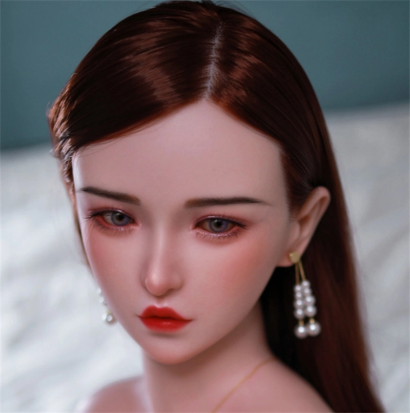 JYDOLL Real Silicone Oral Sex Doll Head