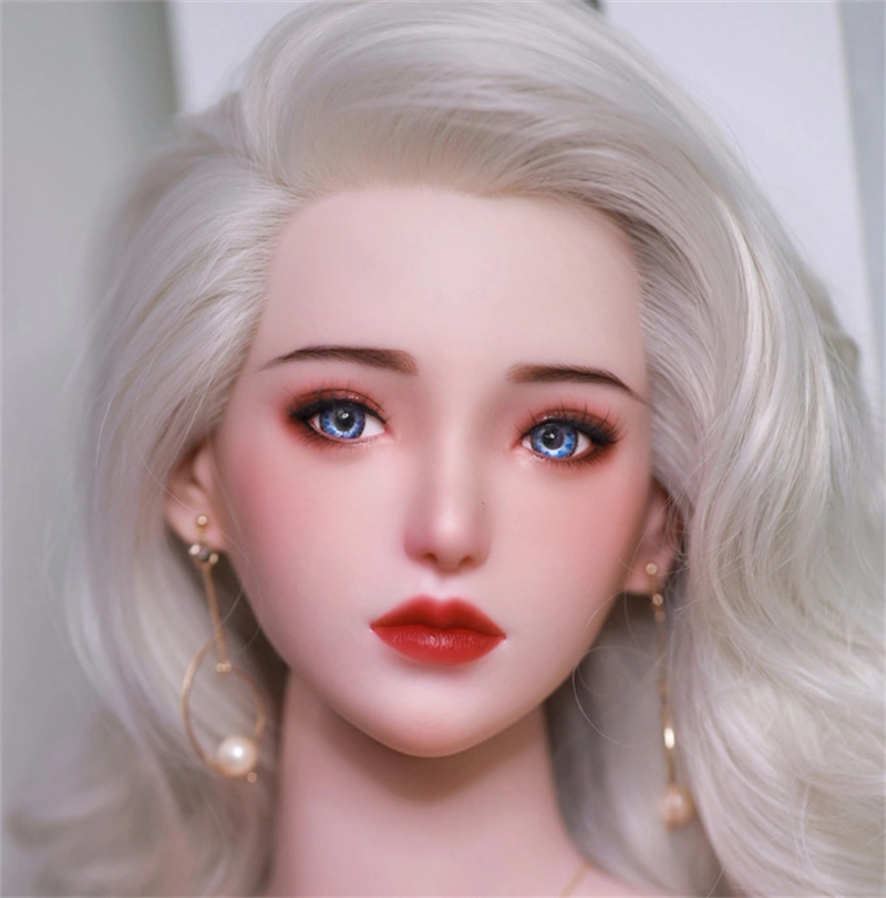 JYDOLL Real Silicone Sex Doll Head