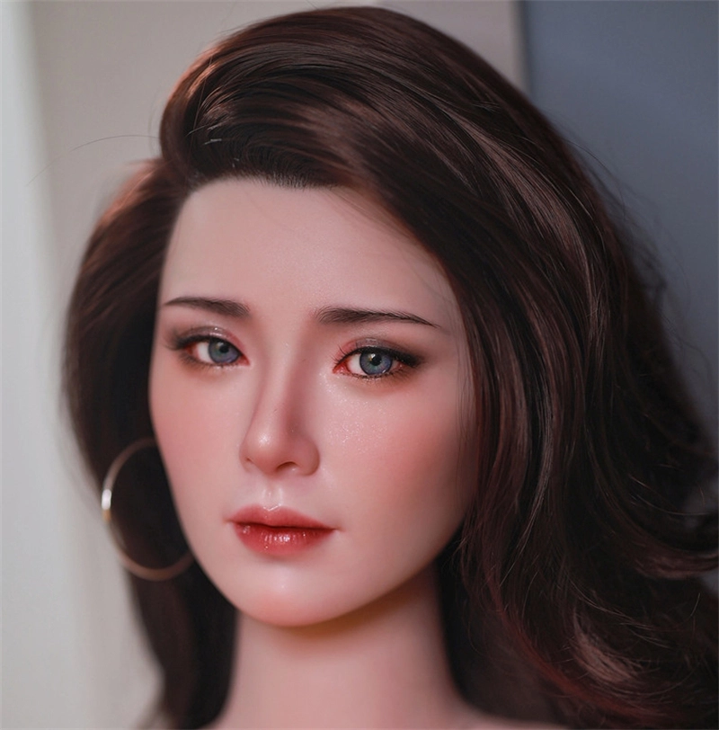 JYDOLL Real Silicone Sex Doll Head