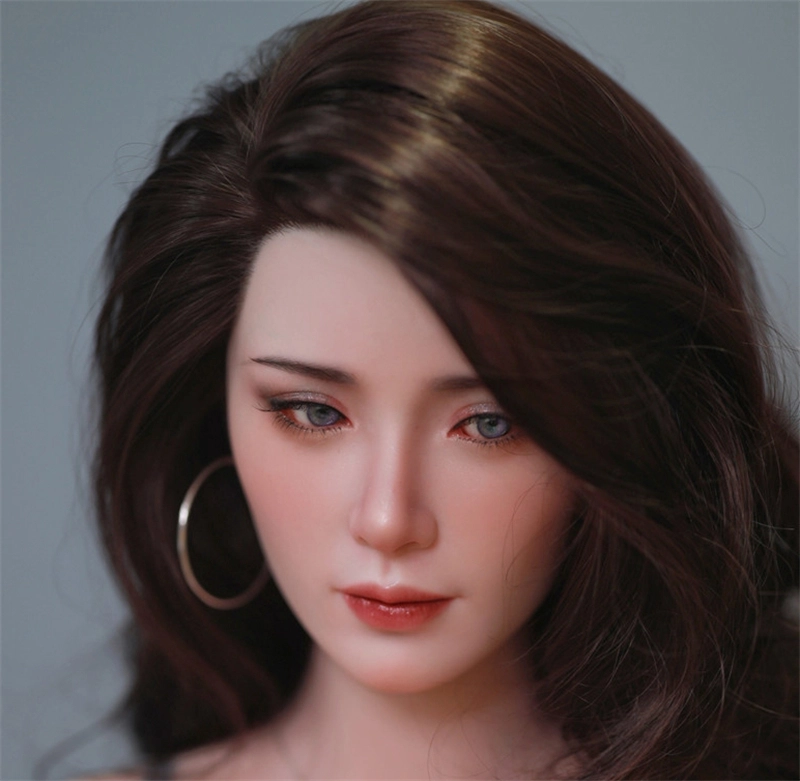 JYDOLL Real Silicone Sex Doll Head