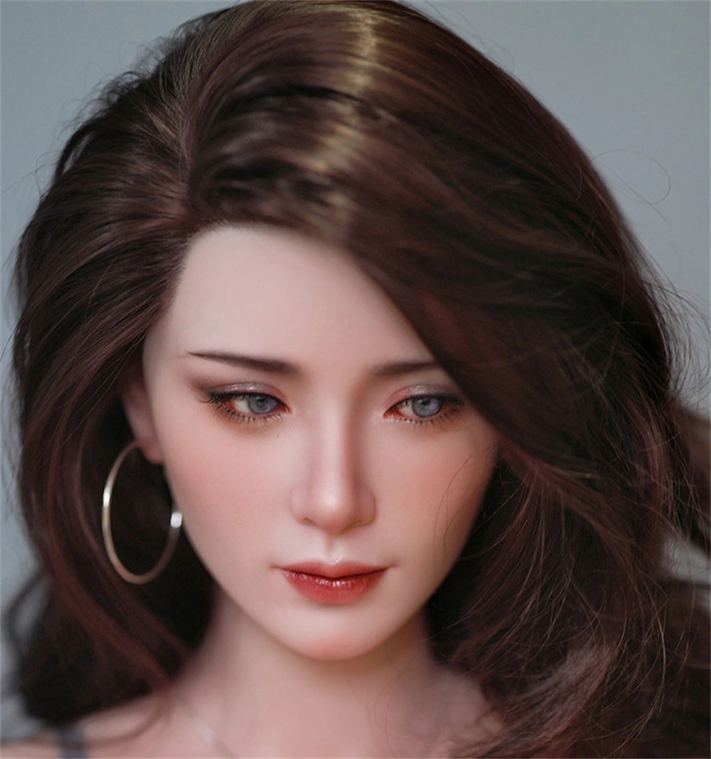 JYDOLL Real Silicone Sex Doll Head