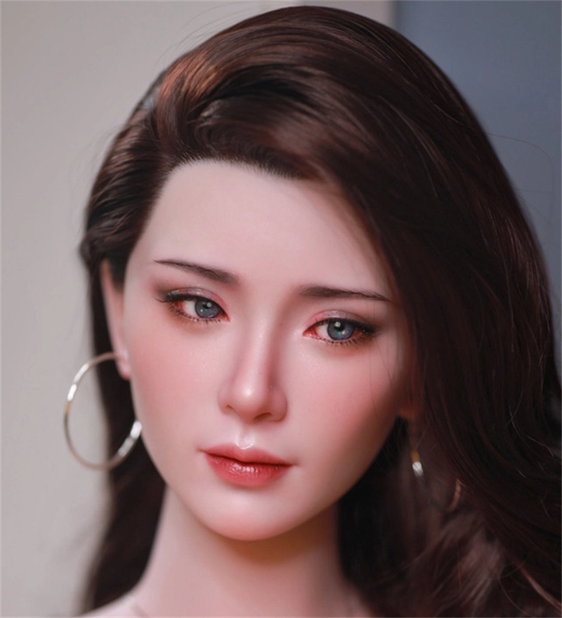 JYDOLL Real Silicone Sex Doll Head