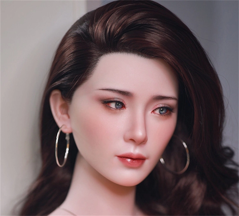 JYDOLL Real Silicone Sex Doll Head