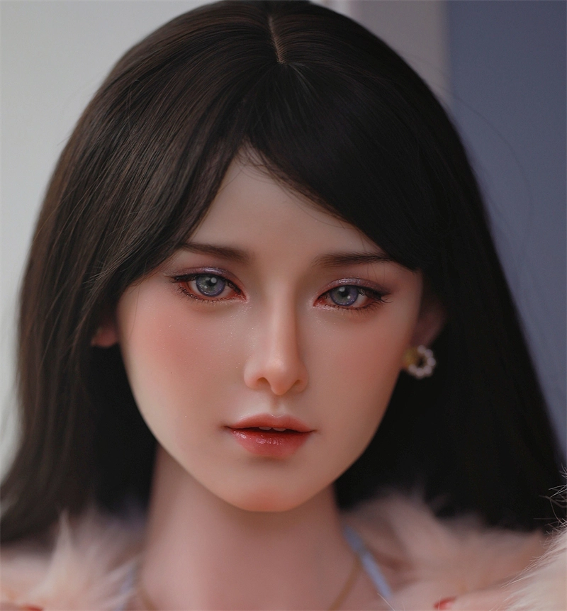 JYDOLL Real Silicone Sex Doll Head