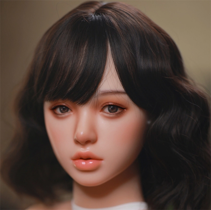 JYDOLL Real Silicone Oral Sex Doll Head