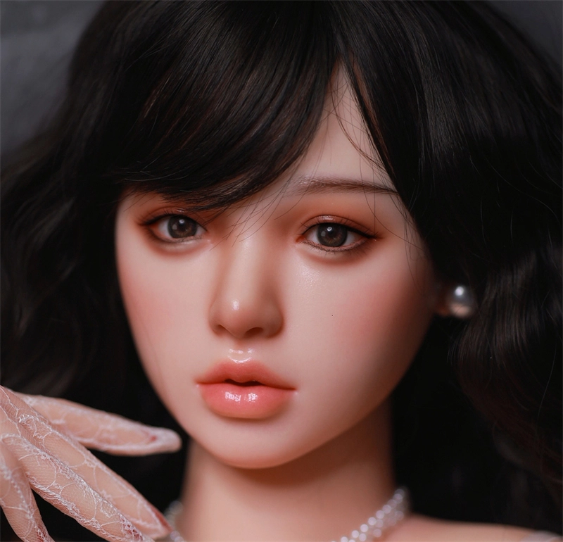 JYDOLL Real Silicone Oral Sex Doll Head