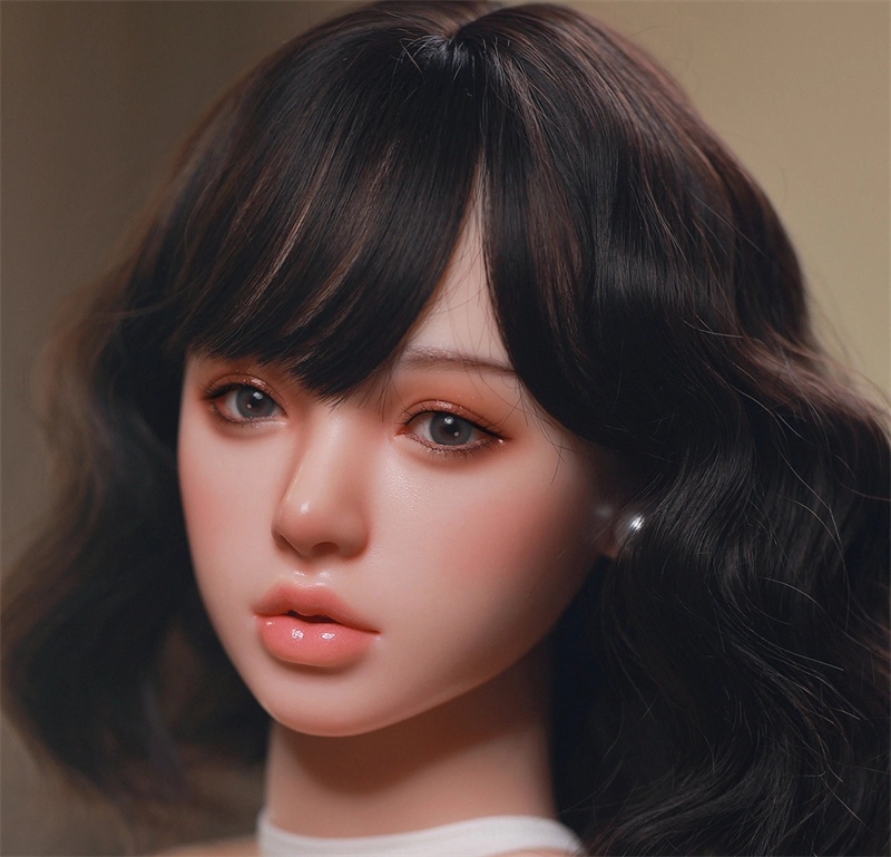 JYDOLL Real Silicone Oral Sex Doll Head