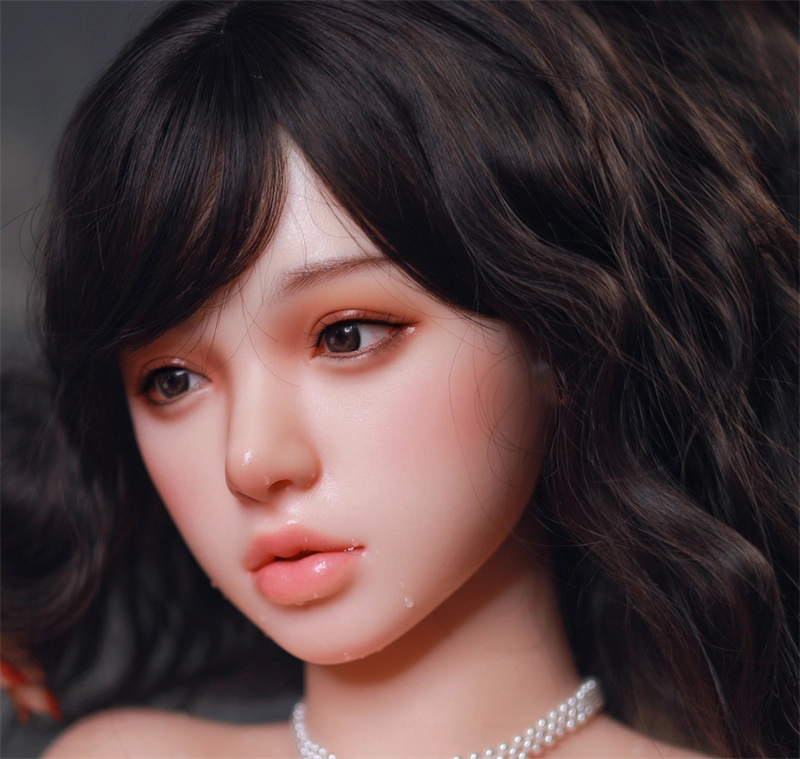 JYDOLL Real Silicone Oral Sex Doll Head