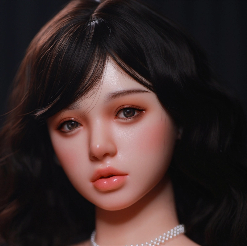 JYDOLL Real Silicone Oral Sex Doll Head