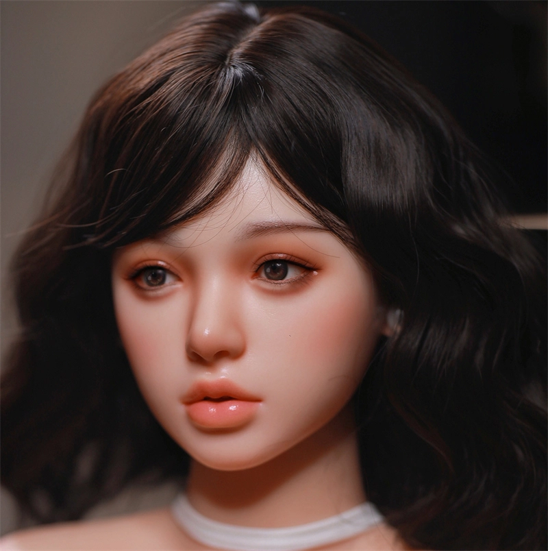 JYDOLL Real Silicone Oral Sex Doll Head