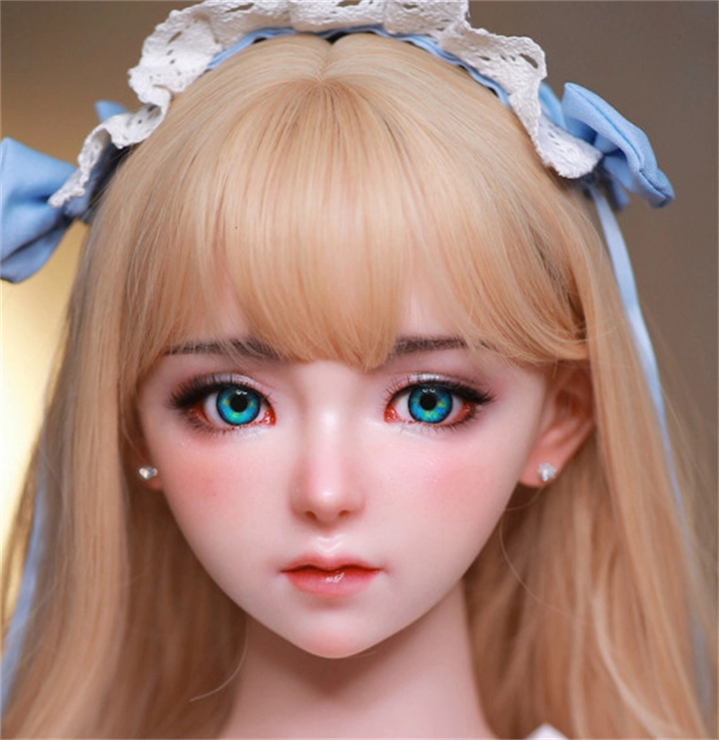 JYDOLL Real Silicone Oral Sex Doll Head