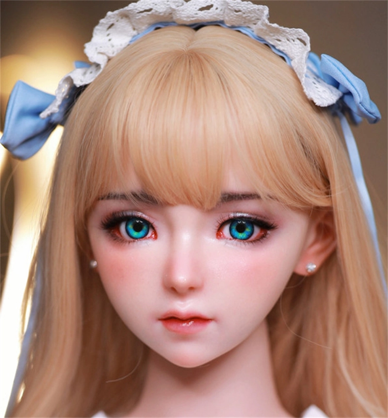 JYDOLL Real Silicone Oral Sex Doll Head