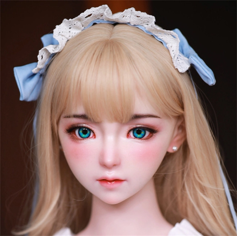 JYDOLL Real Silicone Oral Sex Doll Head