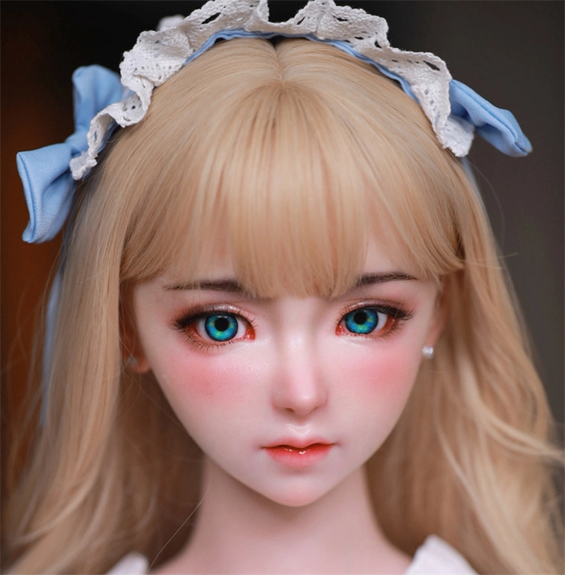 JYDOLL Real Silicone Oral Sex Doll Head