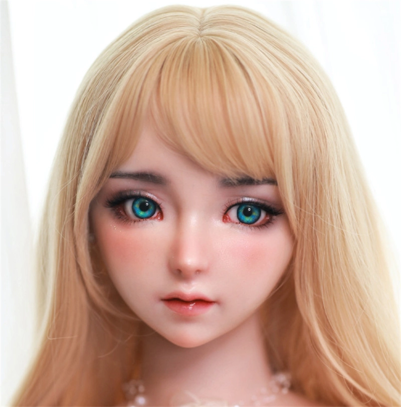 JYDOLL Real Silicone Oral Sex Doll Head