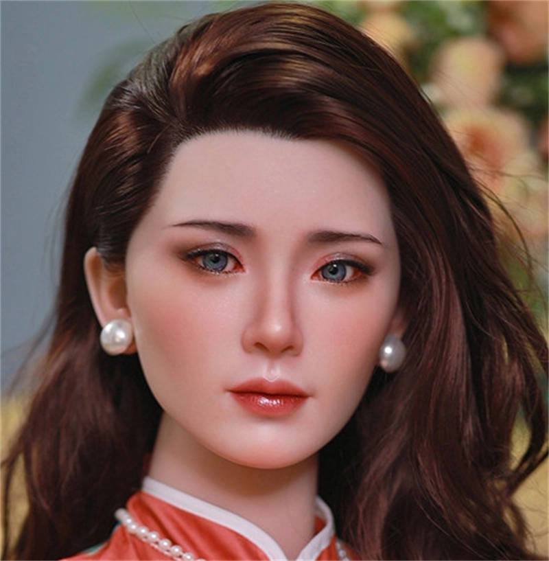 JYDOLL Real Silicone Sex Doll Head