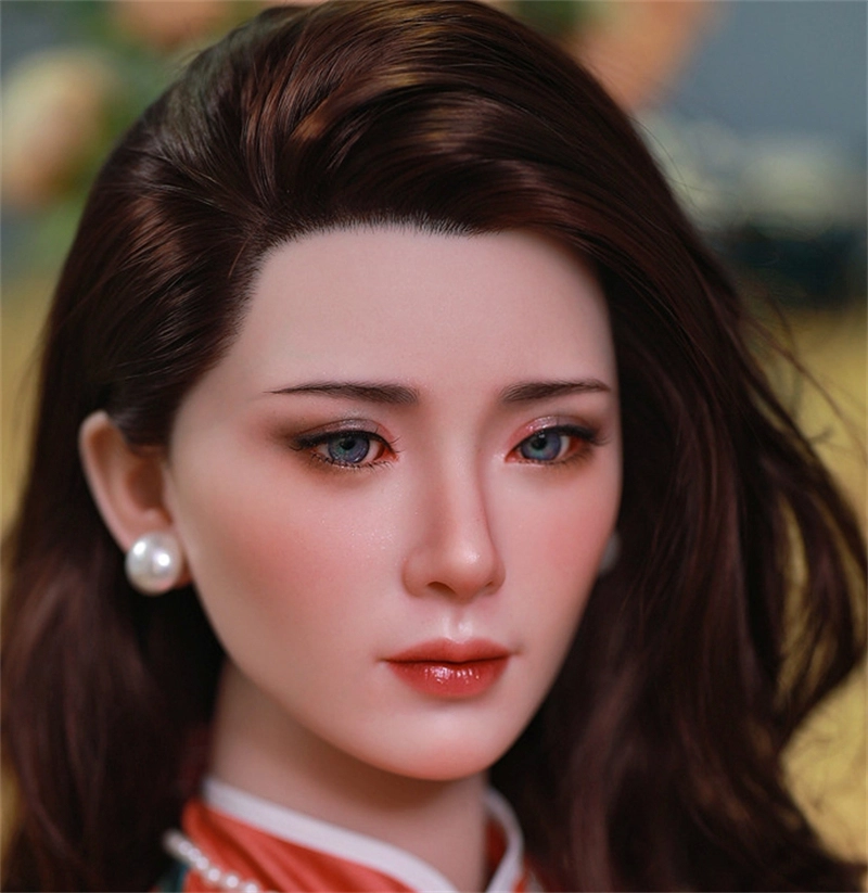 JYDOLL Real Silicone Sex Doll Head