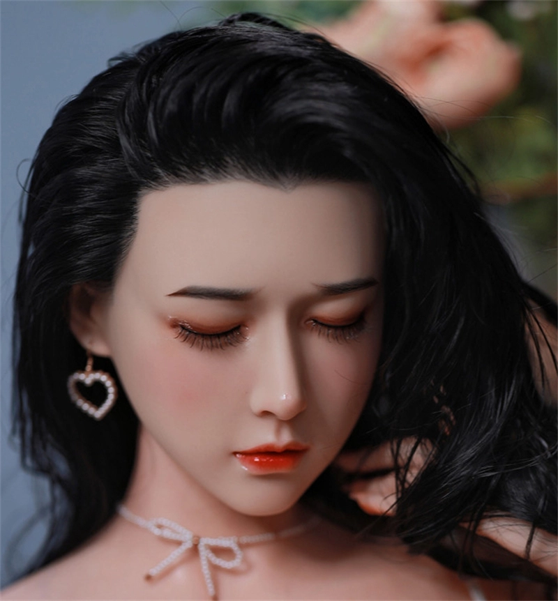 JYDOLL Real Silicone Sex Doll Head