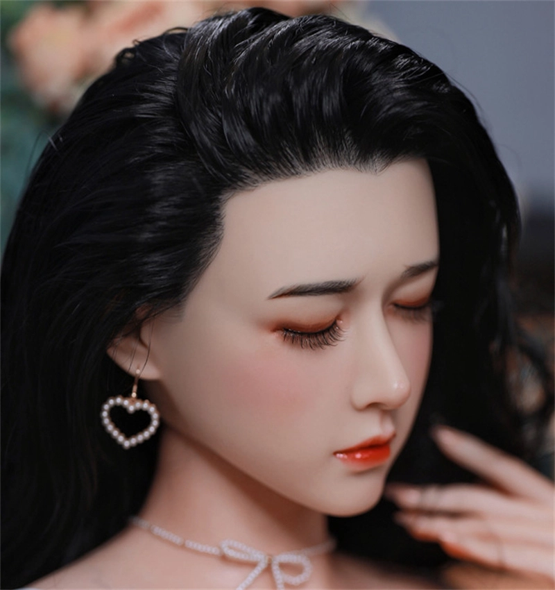 JYDOLL Real Silicone Sex Doll Head