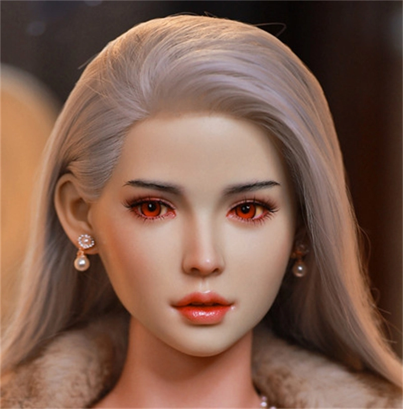 JYDOLL Real Silicone Sex Doll Head