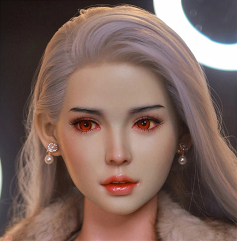 JYDOLL Real Silicone Sex Doll Head