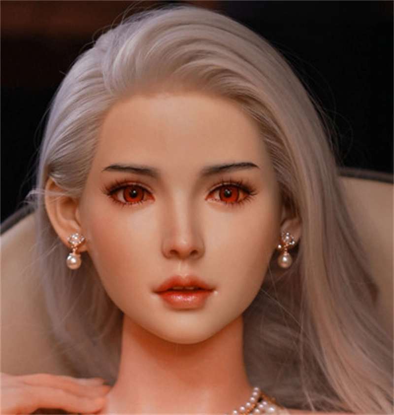 JYDOLL Real Silicone Sex Doll Head