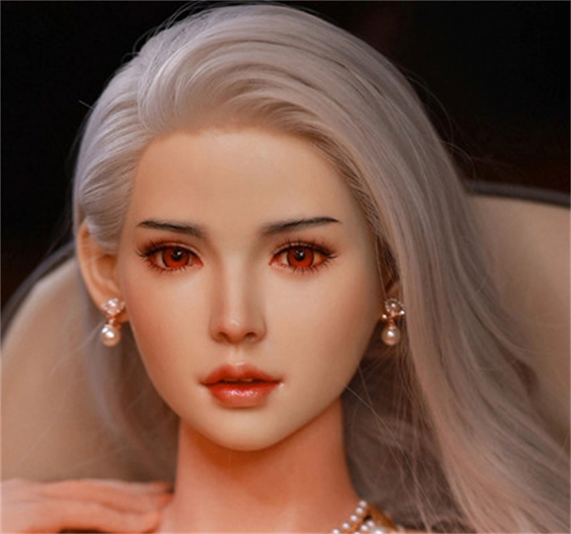 JYDOLL Real Silicone Sex Doll Head