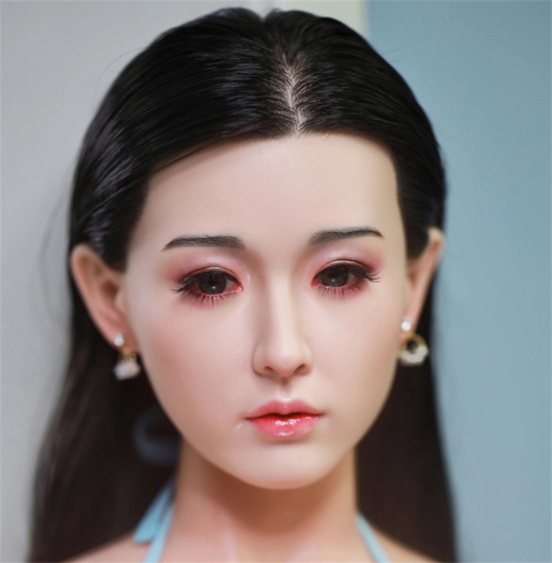 JYDOLL Real Silicone Sex Doll Head