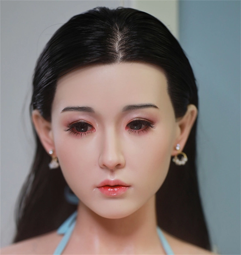 JYDOLL Real Silicone Sex Doll Head