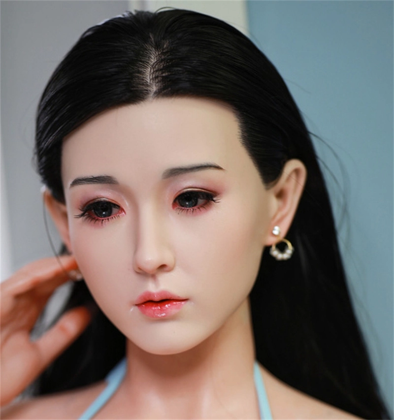 JYDOLL Real Silicone Sex Doll Head