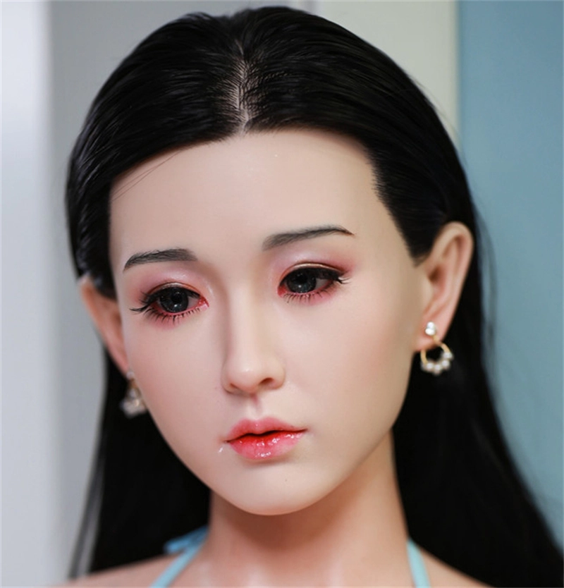 JYDOLL Real Silicone Sex Doll Head