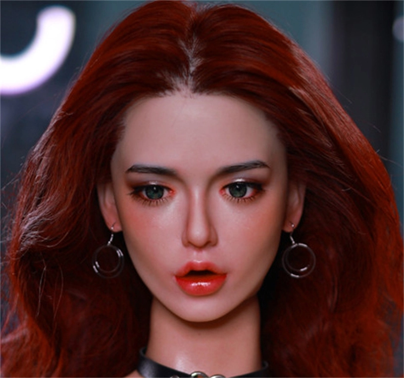 JYDOLL Real Silicone Sex Doll Head