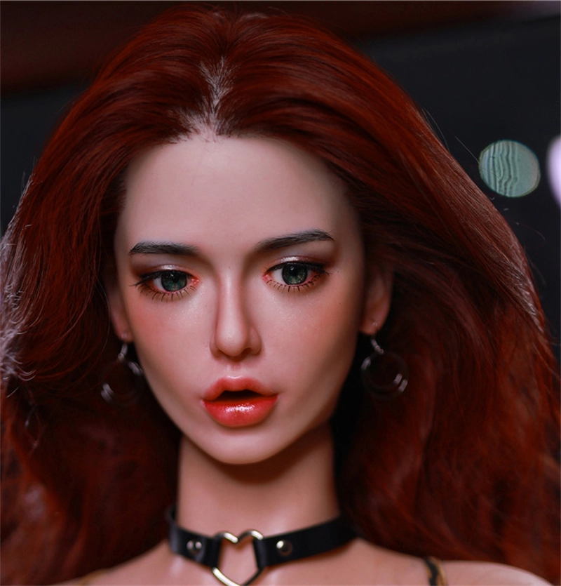 JYDOLL Real Silicone Sex Doll Head