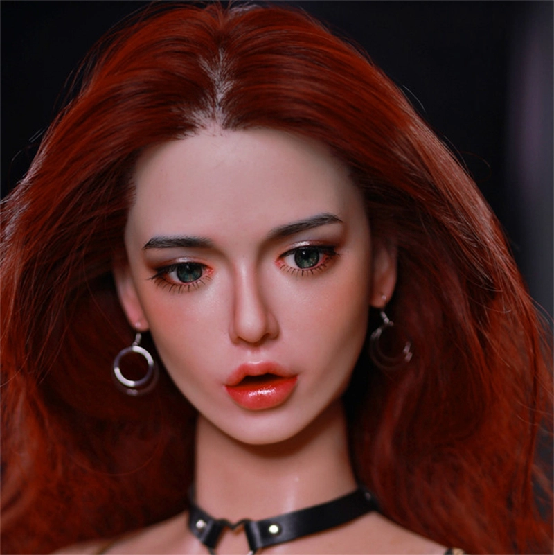 JYDOLL Real Silicone Sex Doll Head