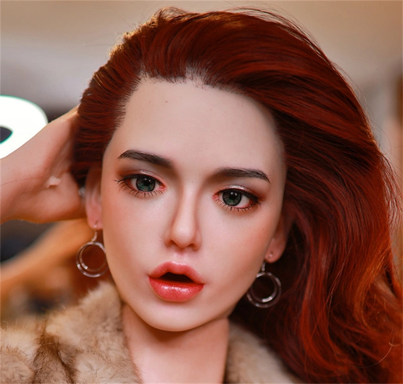 JYDOLL Real Silicone Sex Doll Head