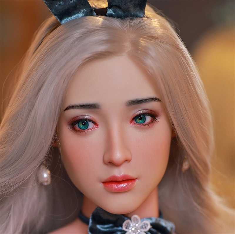 JYDOLL Real Silicone Sex Doll Head