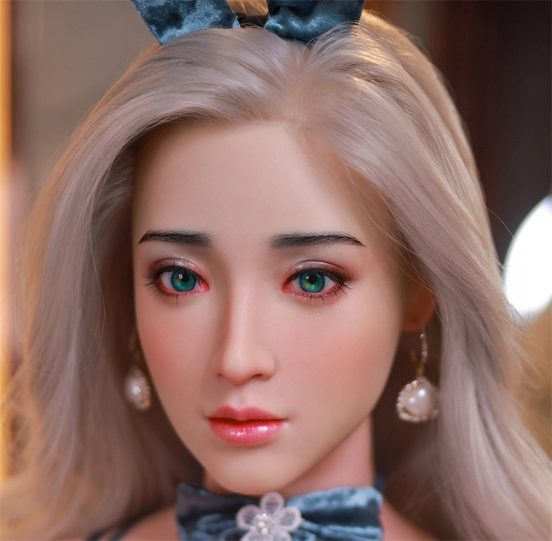 JYDOLL Real Silicone Sex Doll Head