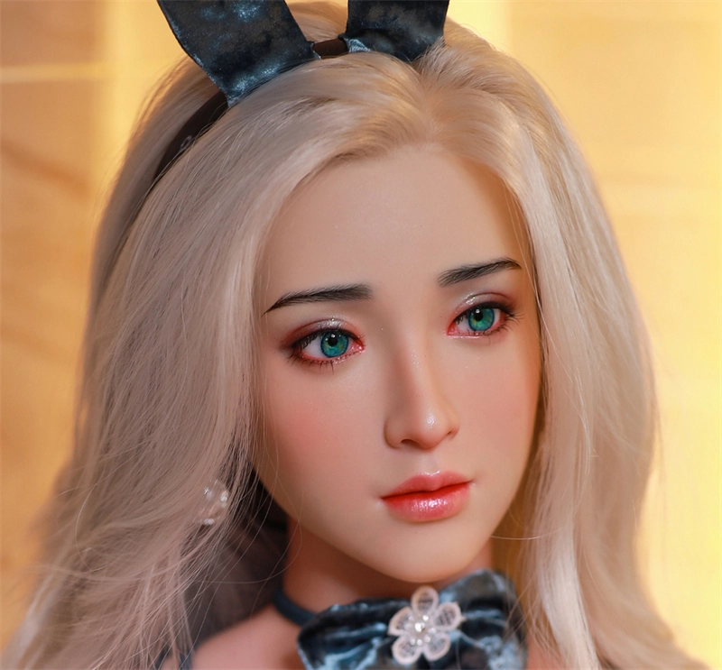 JYDOLL Real Silicone Sex Doll Head