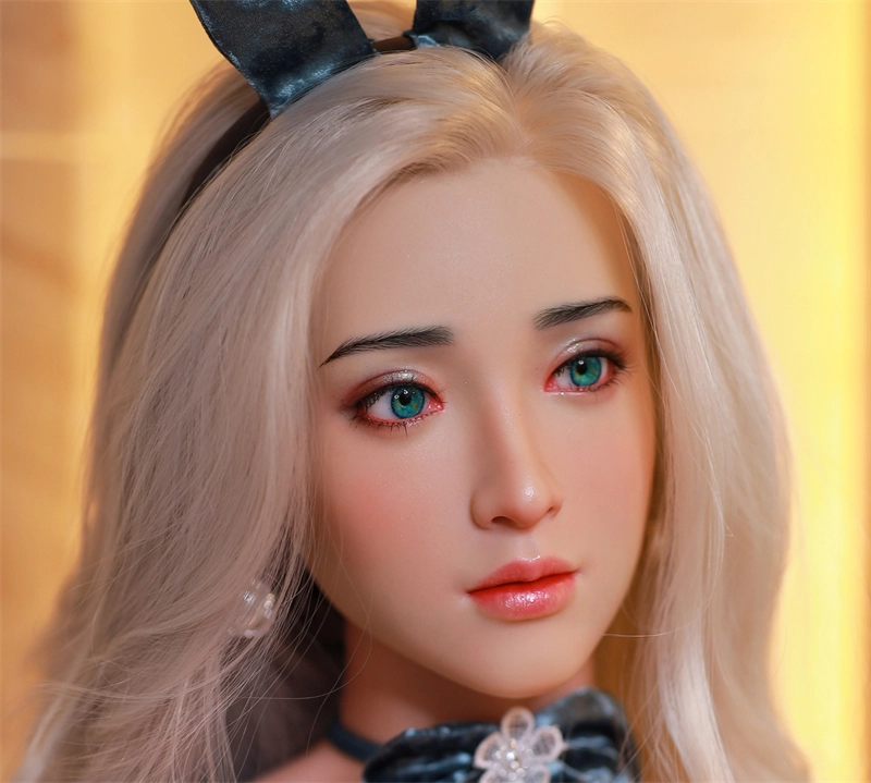 JYDOLL Real Silicone Sex Doll Head