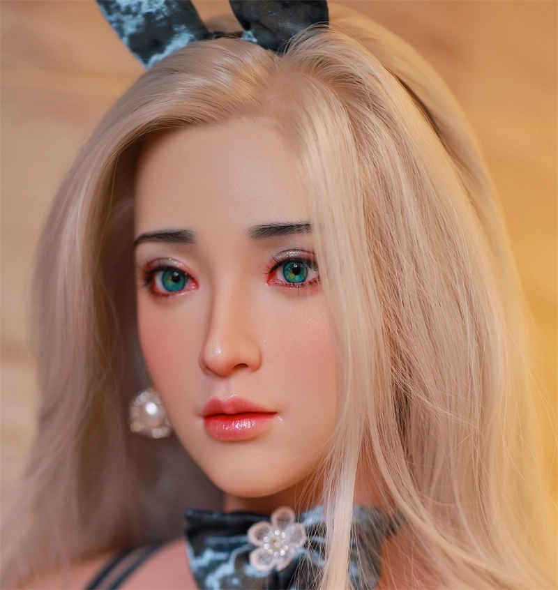 JYDOLL Real Silicone Sex Doll Head