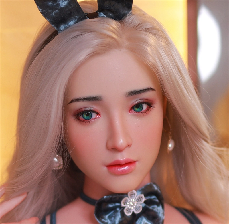 JYDOLL Real Silicone Sex Doll Head