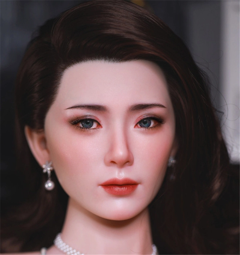 JYDOLL Real Silicone Sex Doll Head