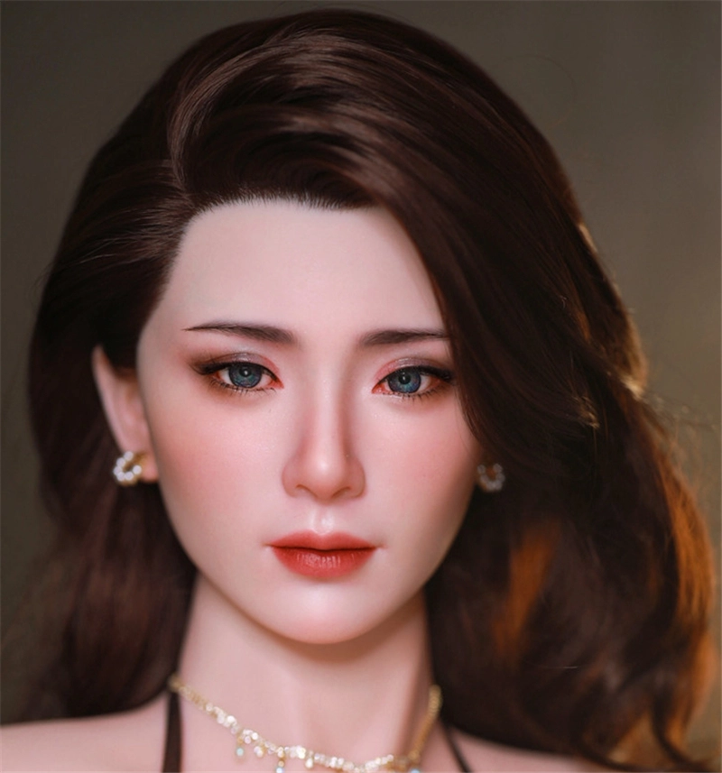 JYDOLL Real Silicone Sex Doll Head