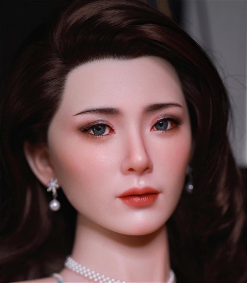 JYDOLL Real Silicone Sex Doll Head